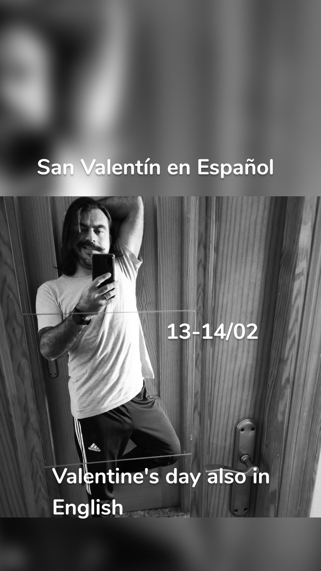 San Valentín en Español  Valentine's day also in English  13-14/02
